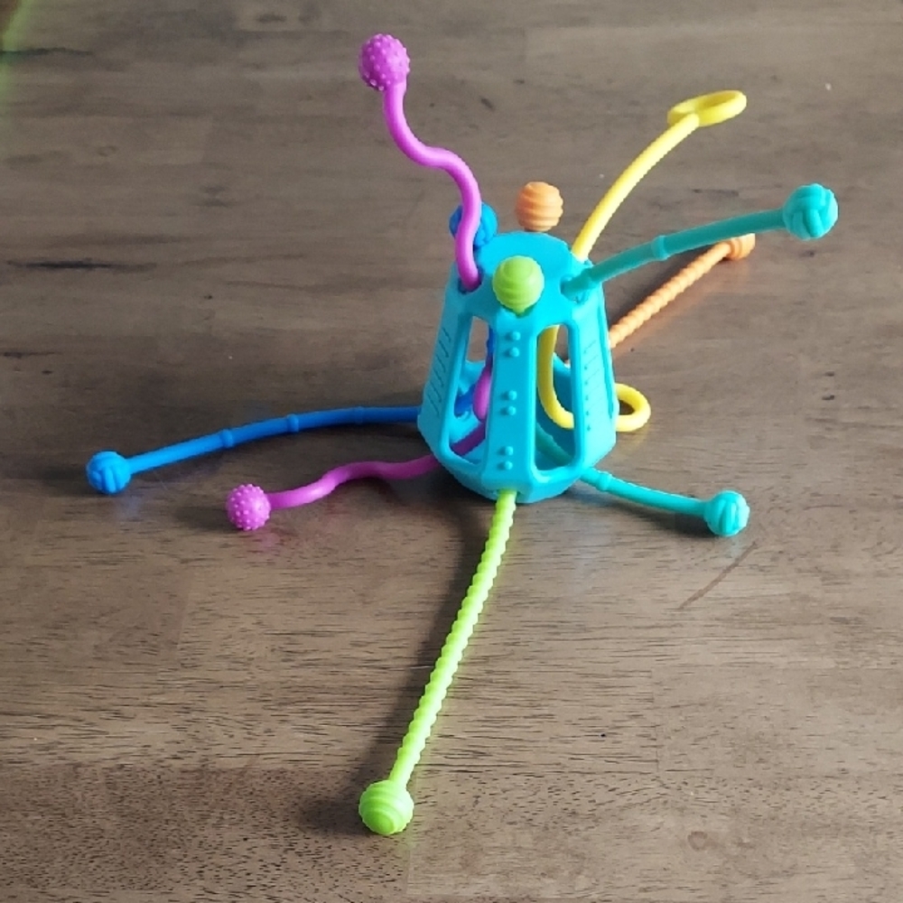 MOBI- Colorful Kids Toy with Blue and Yellow Accents